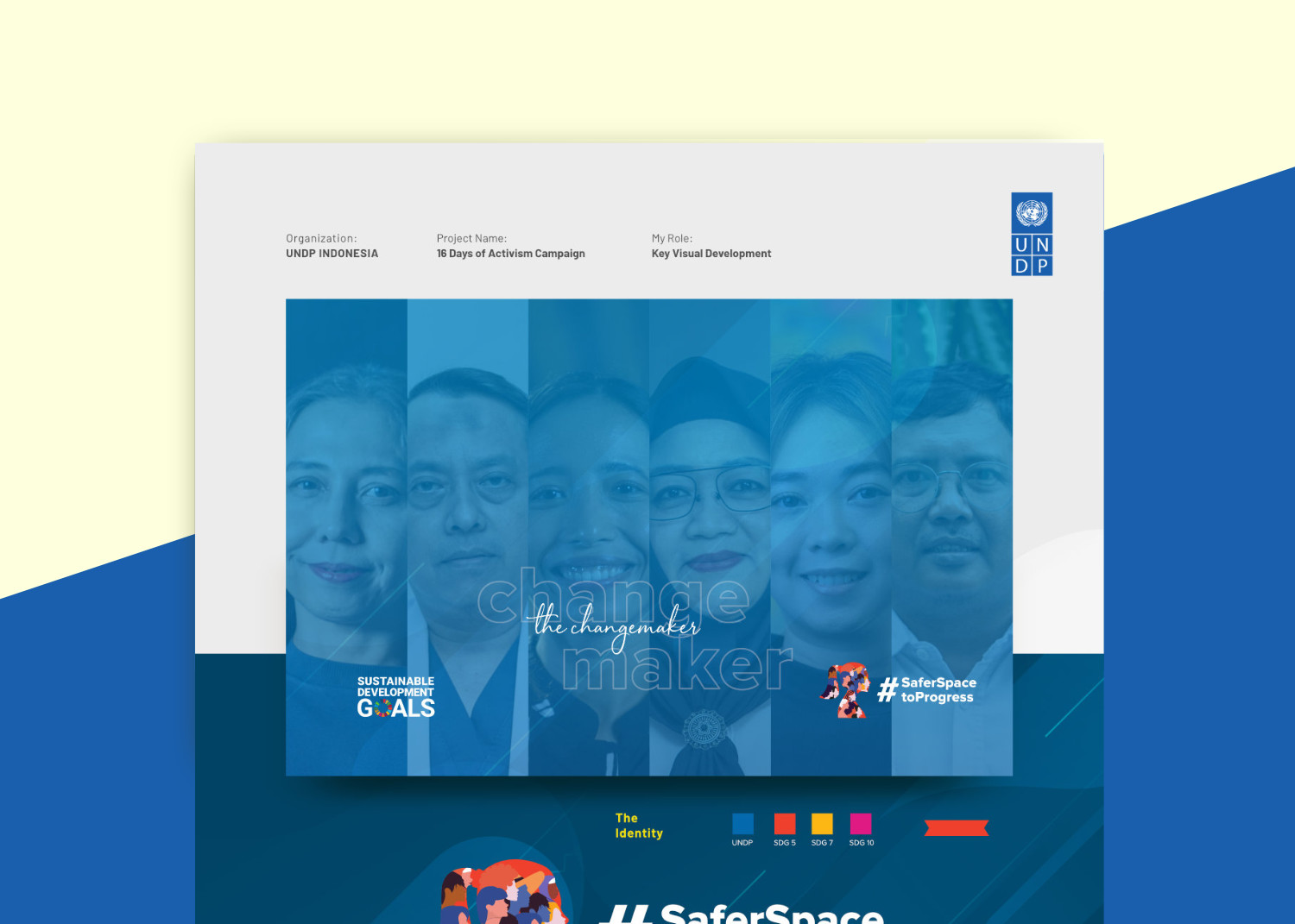 16 Days of Activism Campaign Roy Prasetyo